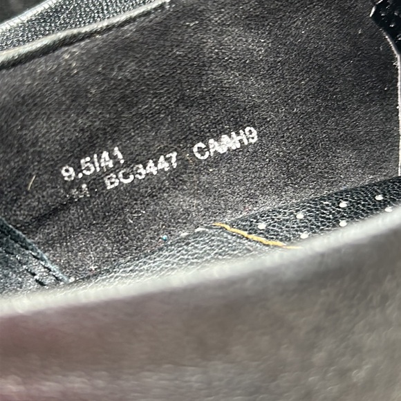 b.o.c. | Black Slip-On Stacked Heel Shoe - Picture 13 of 13